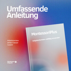 Gratis eBook: Umfassende Anleitung zu den MontessoriPlus Arbeitskarteien.